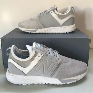 New Balance Women’s 247 Classic Shoes Silver/Grey